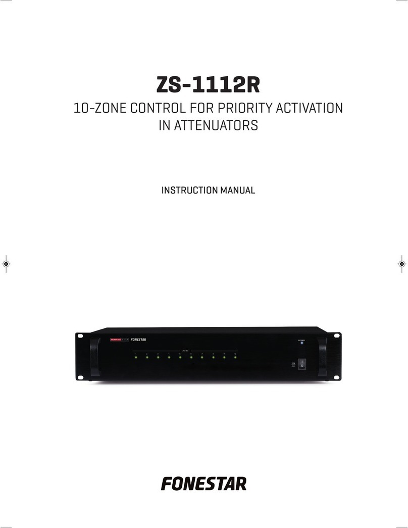 FONESTAR ZS-1112R instruction manual