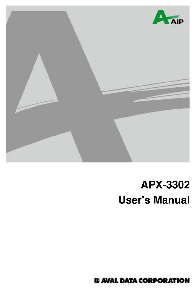 AVAL APX-3302 user manual