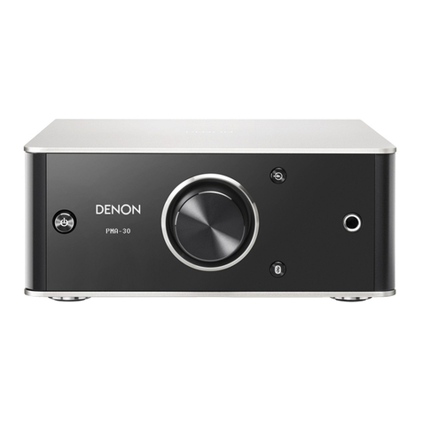Denon PMA-30 User manual