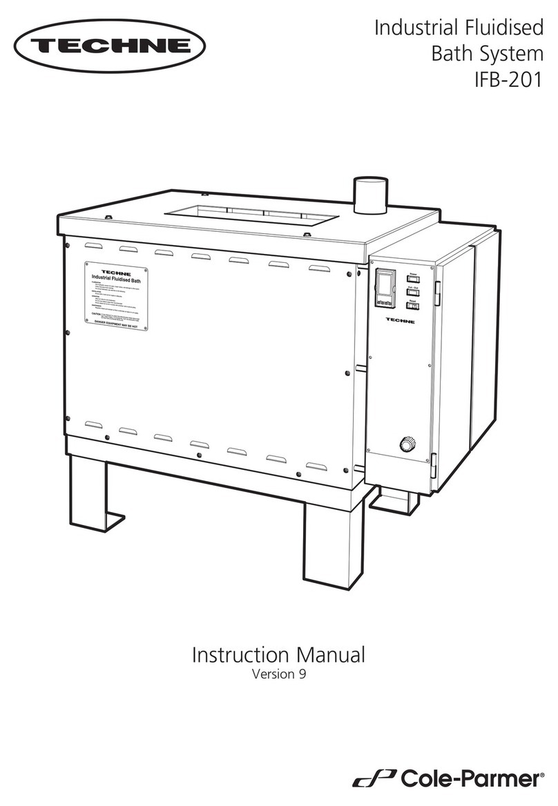 Cole Parmer Techne IFB-201 User manual