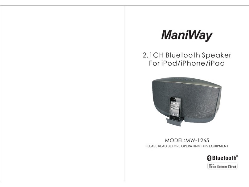 Maniway MW-1265 User manual