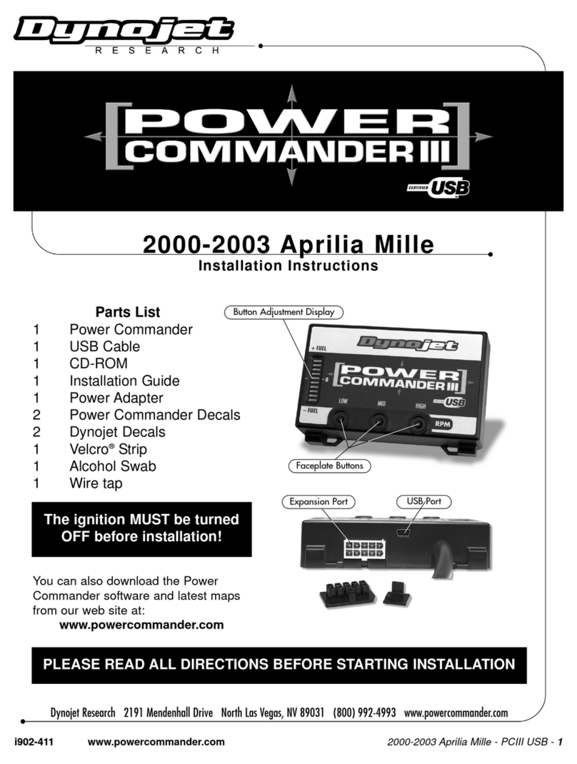 Dynojet Power Commander User manual Dynojet Power Commander User manual