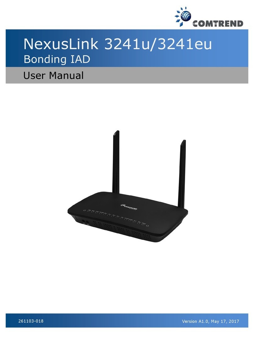 Comtrend Corporation NexusLink 3241u user manual