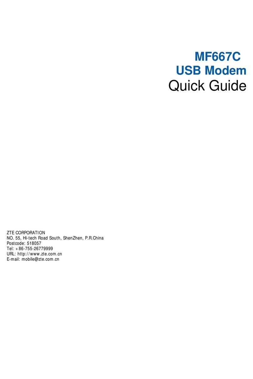 Zte MF667C User manual