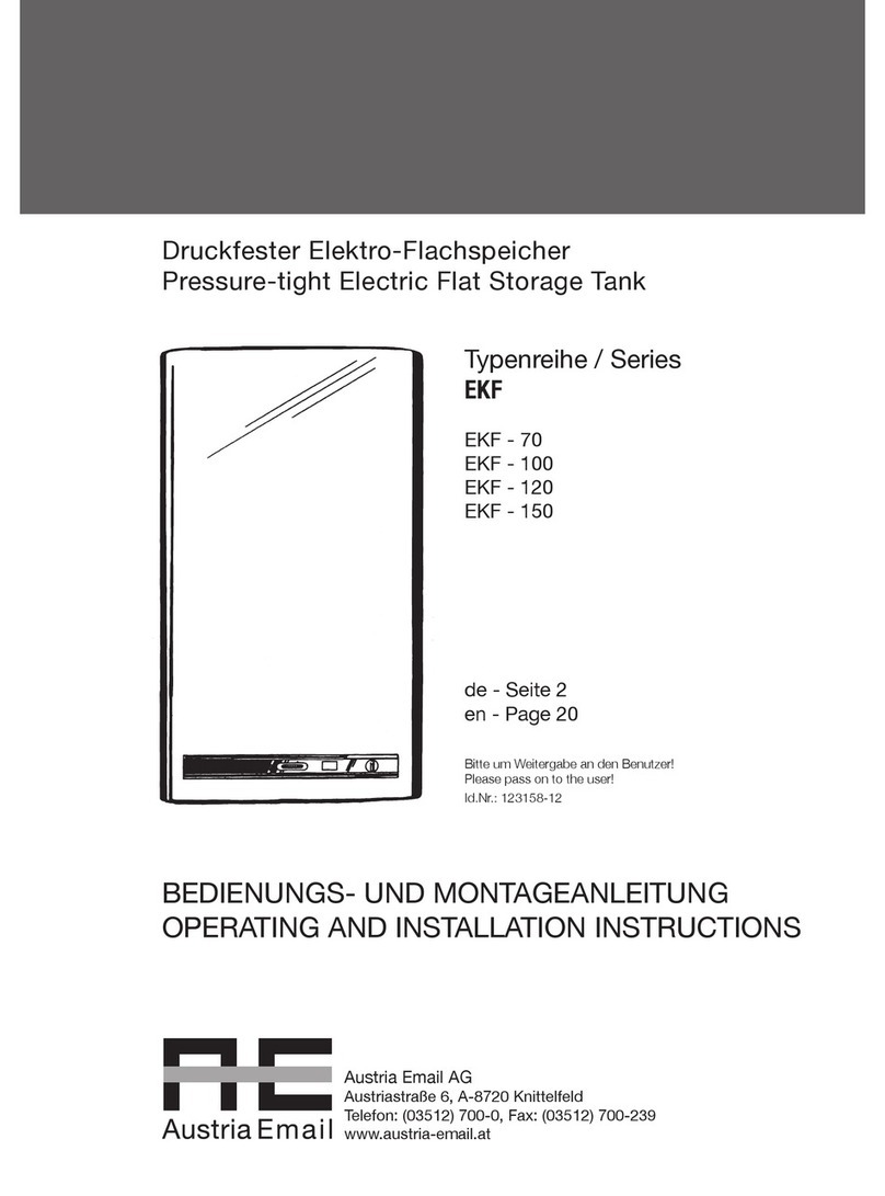 Austria Email EKF Series installation instructions Austria Email EKF Series installation instructions