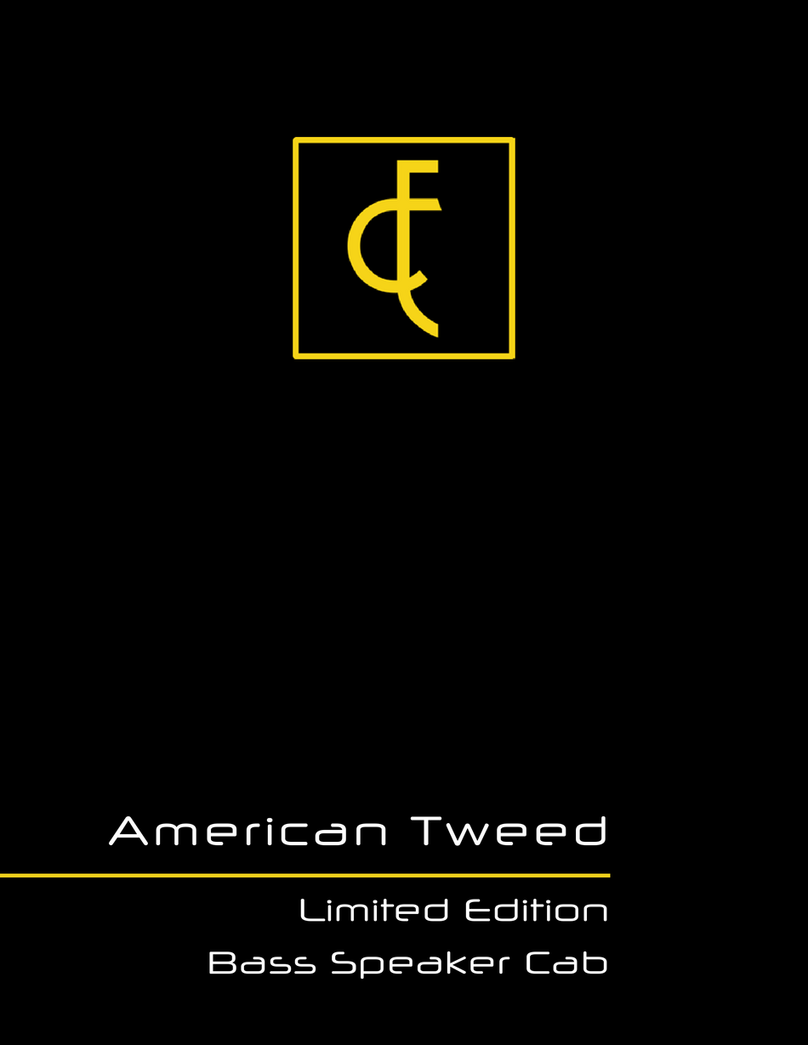 Epifani American Tweed 4x10 User manual