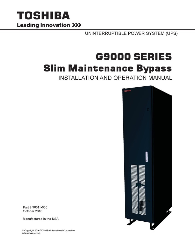 Toshiba G9000 SERIES User manual