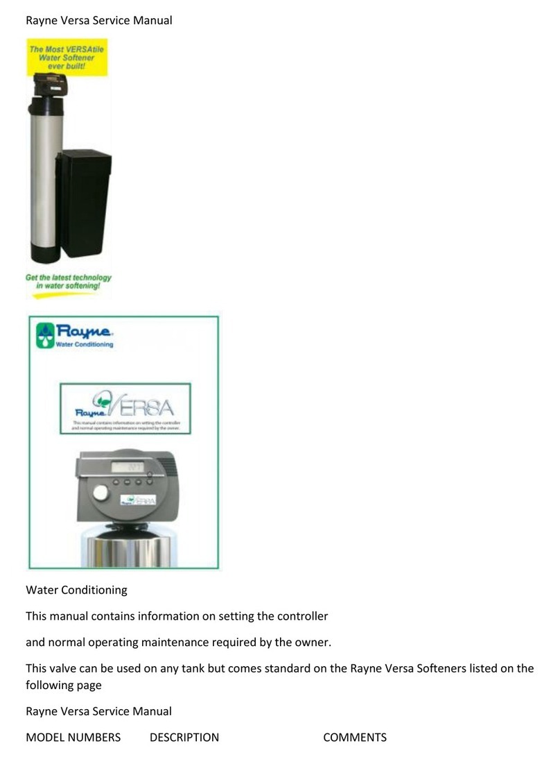 Rayne Versa Service manual