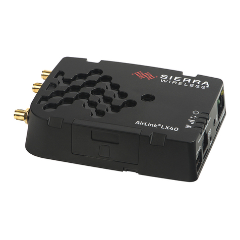 Sierra Wireless AirLink LX40 Installation manual Sierra Wireless AirLink LX40 Installation manual
