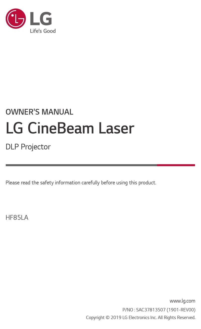LG CineBeam Laser User manual