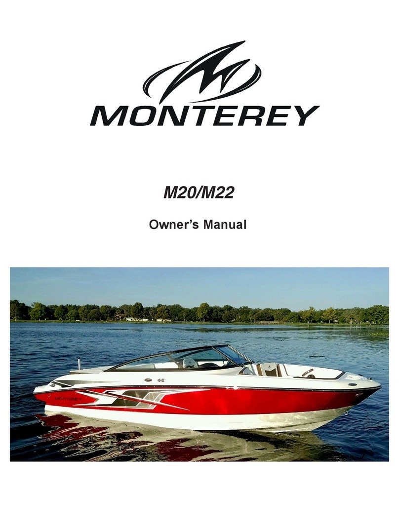 Monterey Boats M20 owner's manual