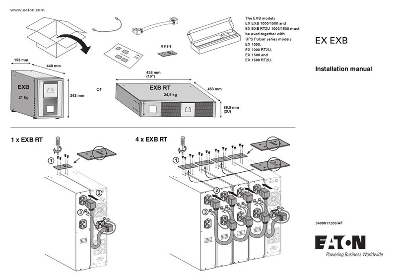 Eaton EX EXB 1000 installation manual
