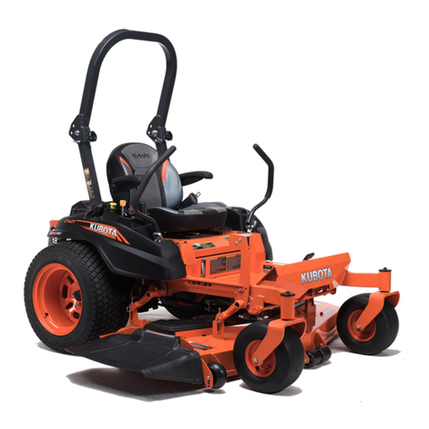 Kubota Z411 User manual