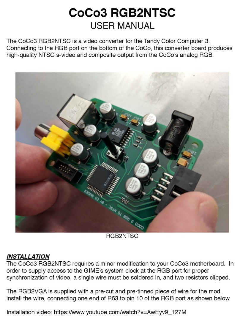 CoCo3 RGB2NTSC user manual