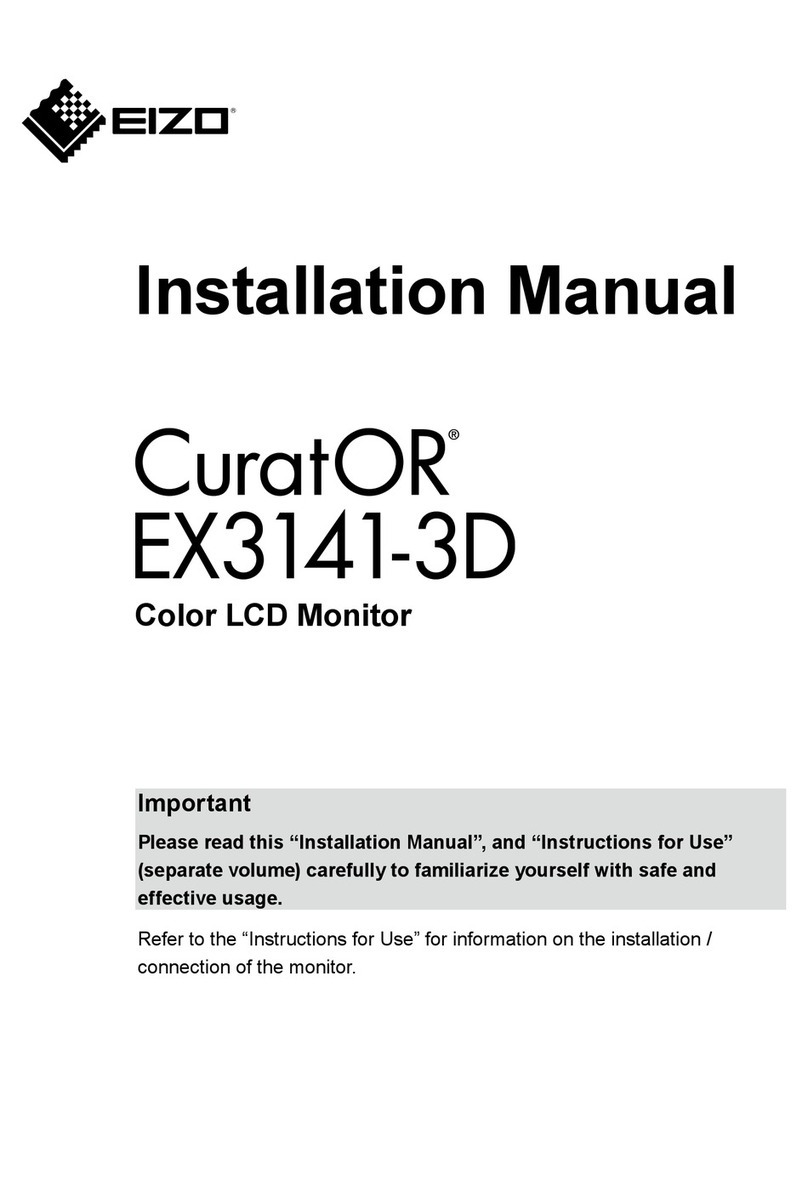 Eizo CuratOR EX3141-3D User manual