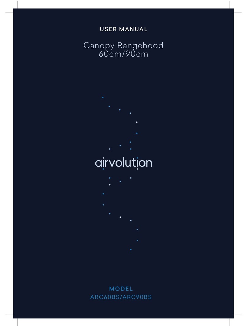 Airvolution ARC60BS user manual