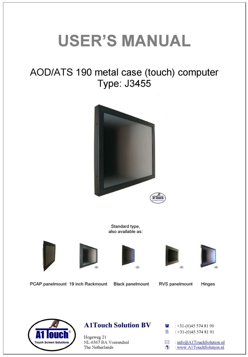 A1 Touch J3455 User manual