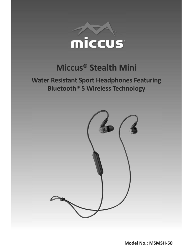 Miccus Stealth Mini User manual