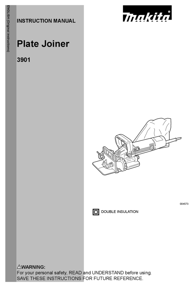 Makita 3901 instruction manual