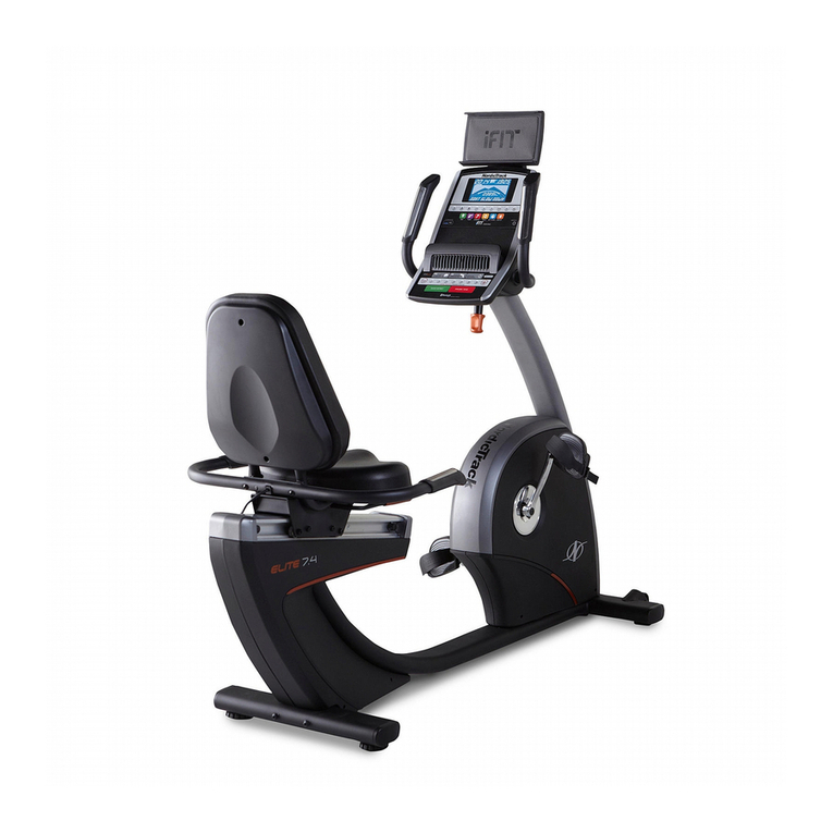 NordicTrack ELITE 7.4 User manual