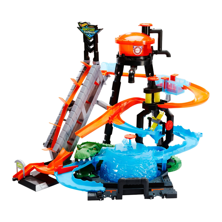 Hot Wheels Color Shifters Ultimate Gator Carwash instructions Hot Wheels Color Shifters Ultimate Gator Carwash instructions