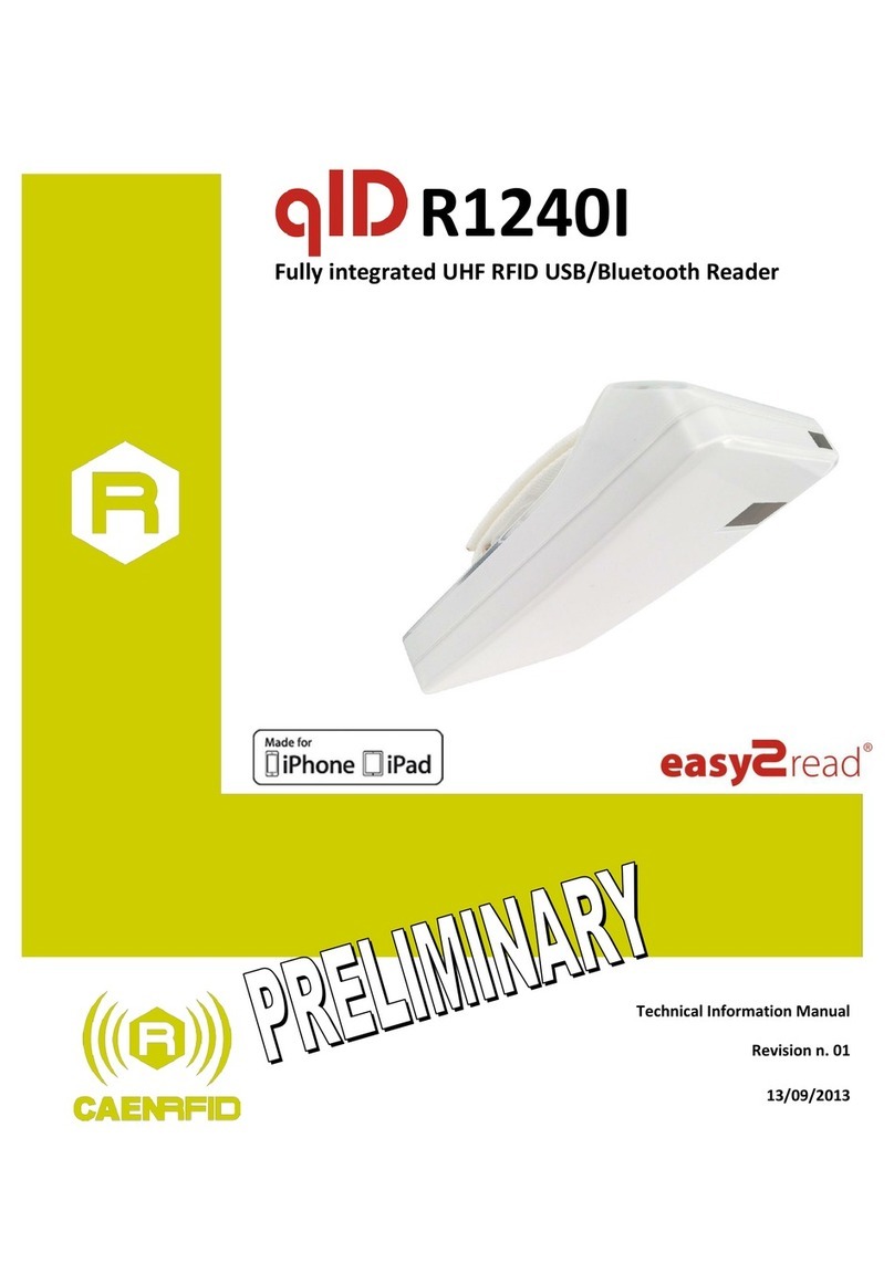 caenrfid Easy2Read qID R1240I Technical document