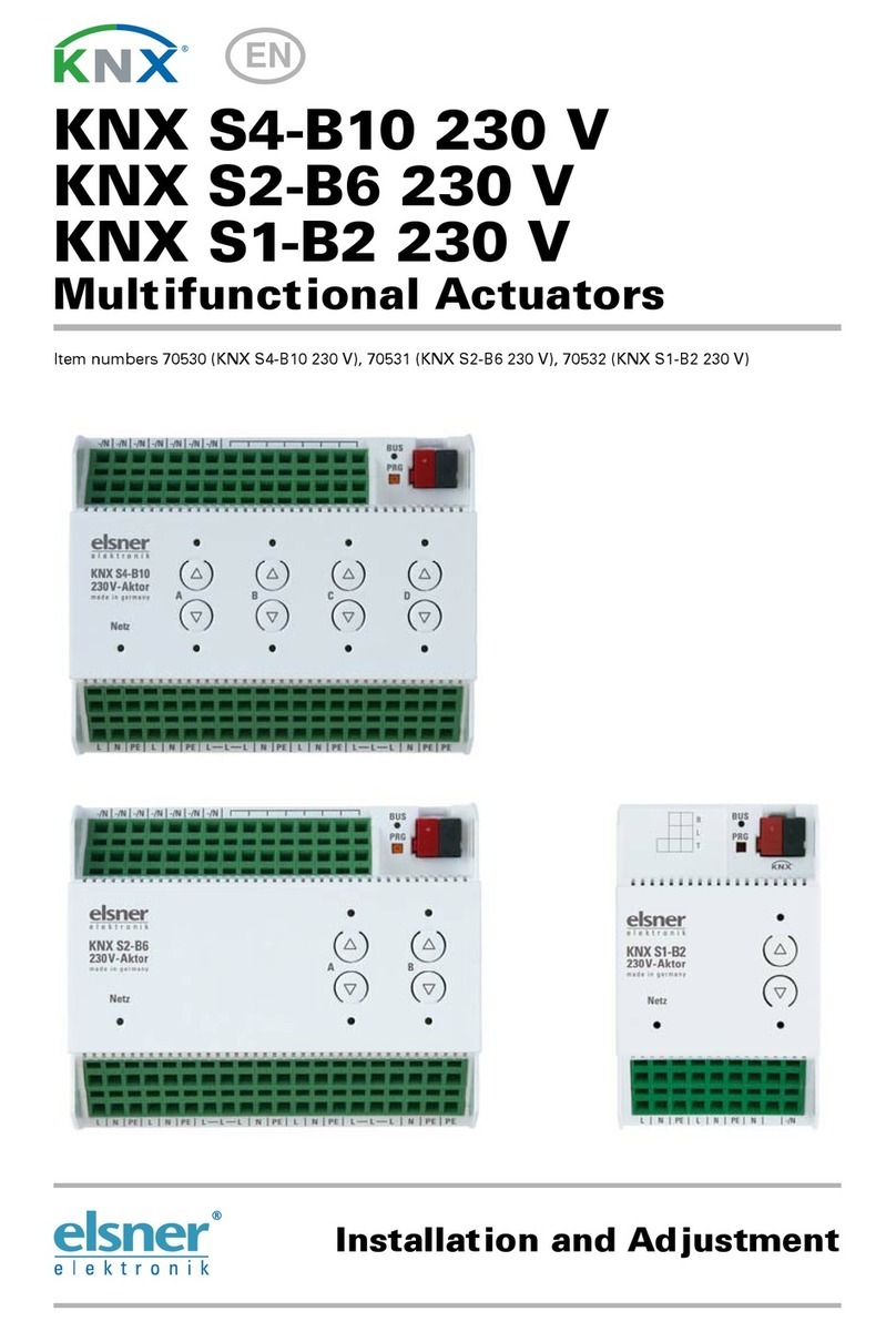 Elsner KNX S4-B10 230 V Guide