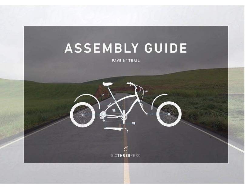 SixThreeZero PAVE N'TRAIL User manual