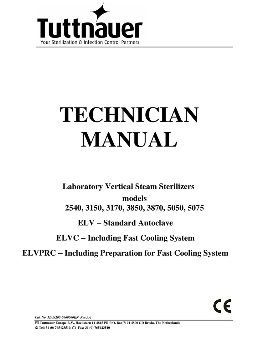 Tuttnauer Valueklave 2540 User manual