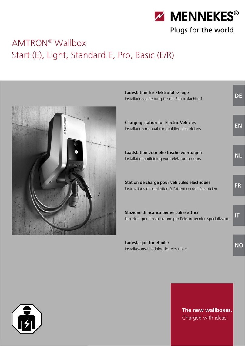 Mennekes AMTRON Start E User manual Mennekes AMTRON Start E User manual
