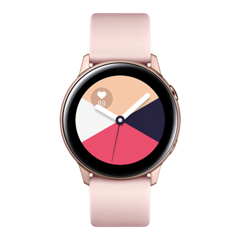 Samsung Galaxy Watch Active SM-R500 User manual