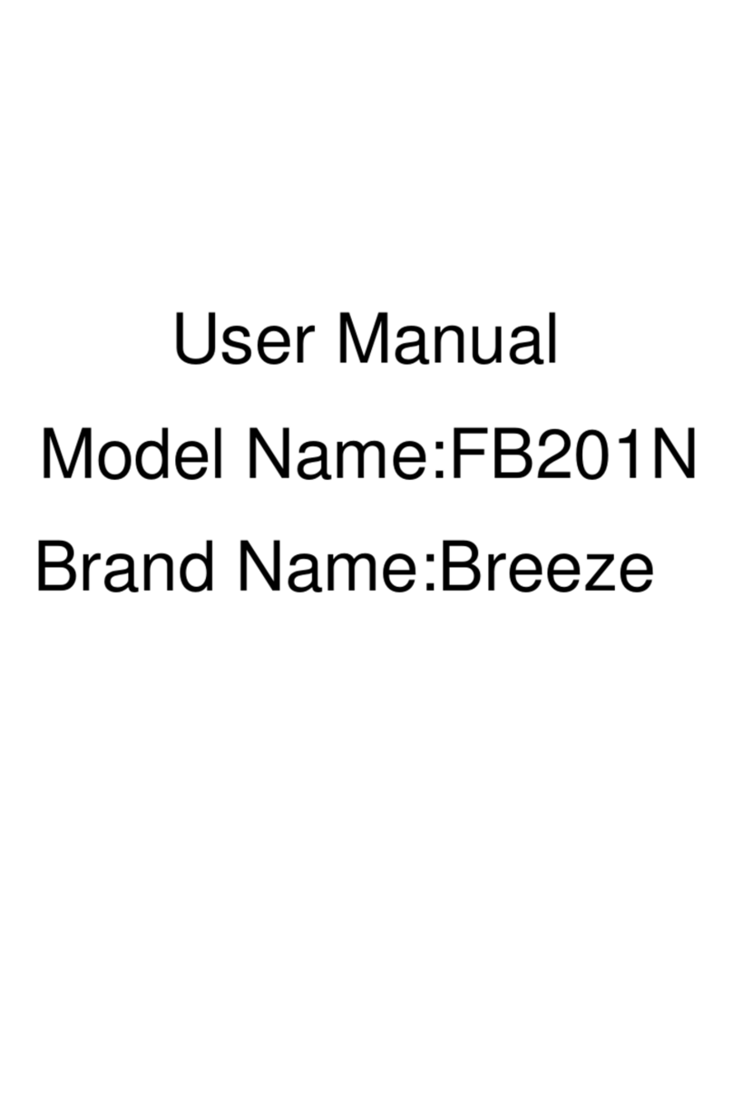 Breeze FB201N User manual