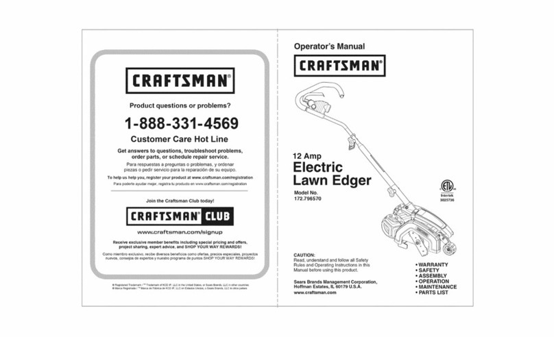 Craftsman 172.796570 User manual