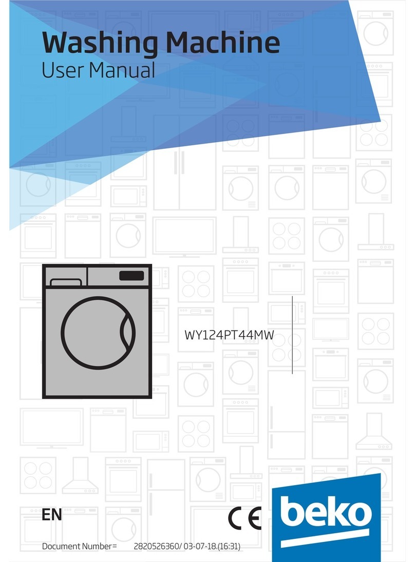 Beko WY124PT44MW User manual