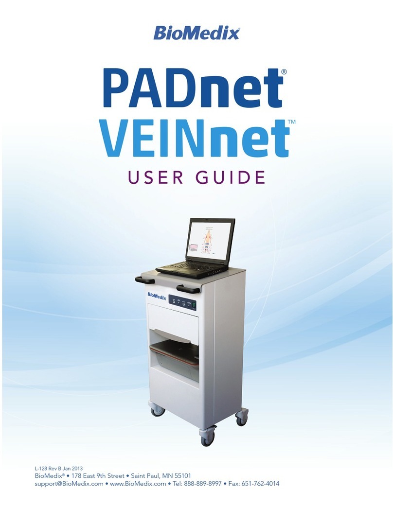 BioMedix PADnet user guide