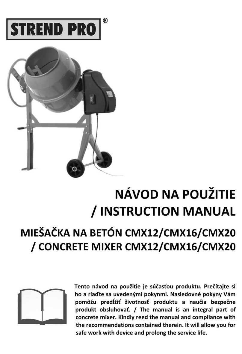 Strend Pro CMX12 instruction manual