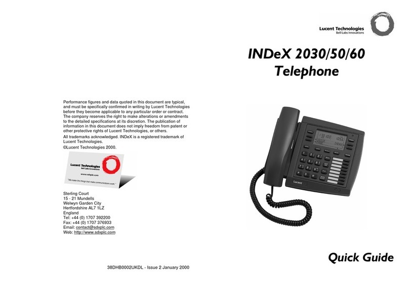 Lucent INDeX 2030 quick guide
