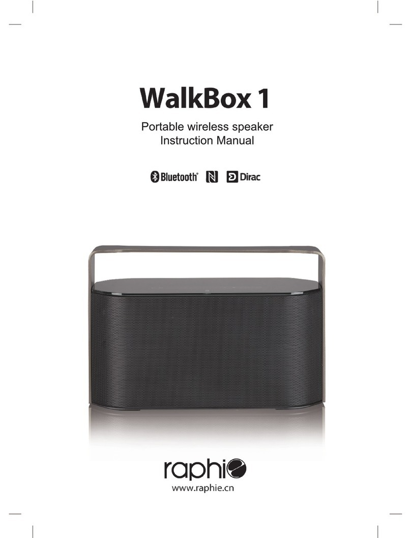 RAPHIE WalkBox 1 Instruciton manual