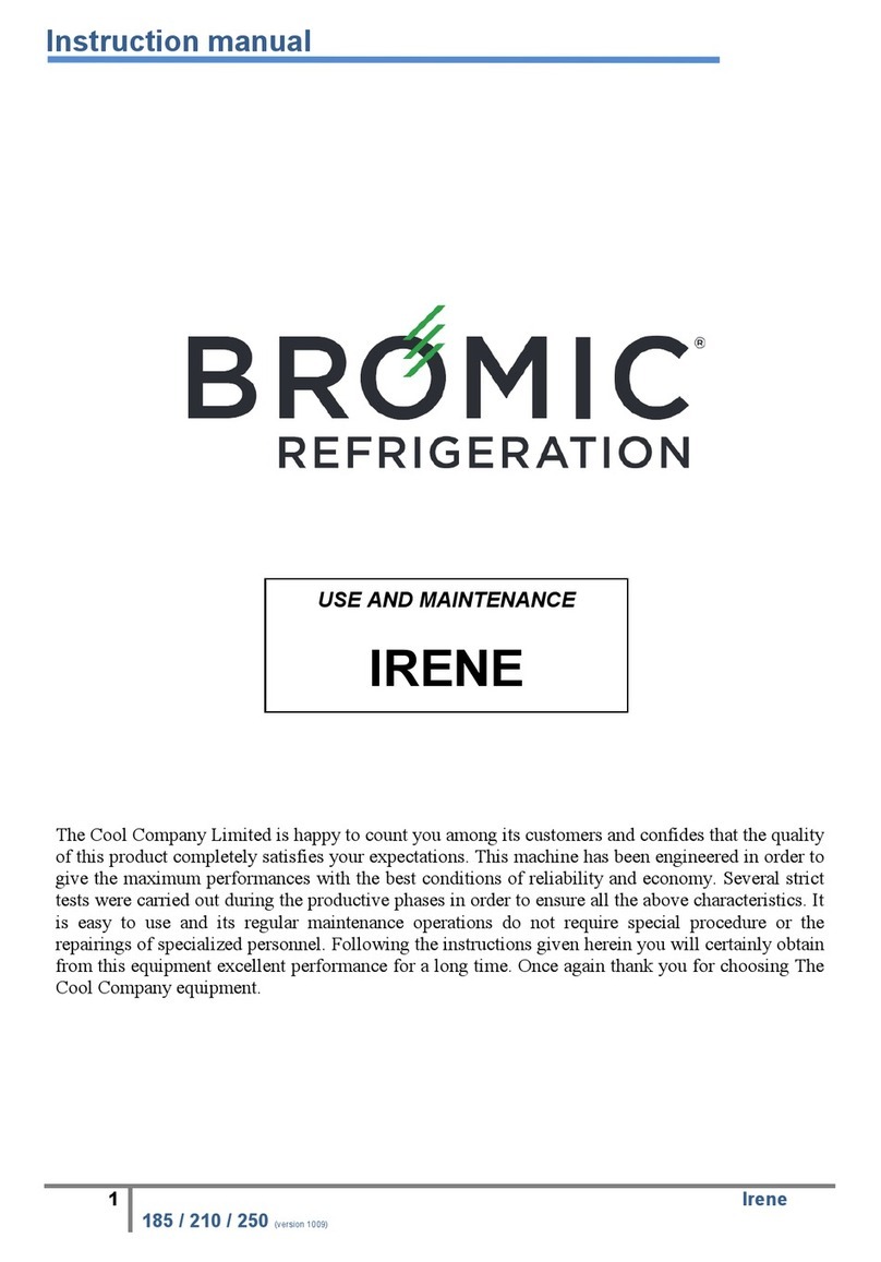 Bromic Heating Irene 185 instruction manual