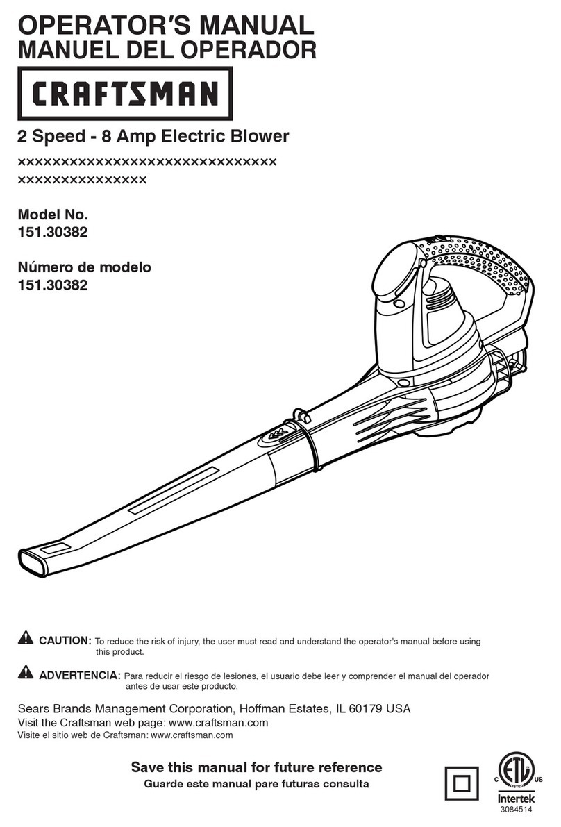 Craftsman 151.30382 User manual