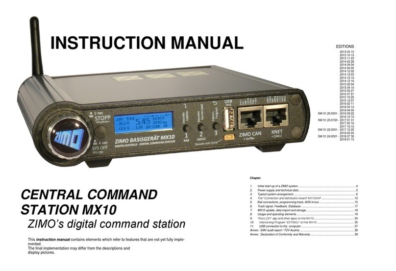 ZIMO MX10 User manual