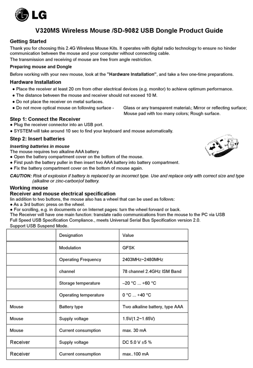 LG V320MS Product guide