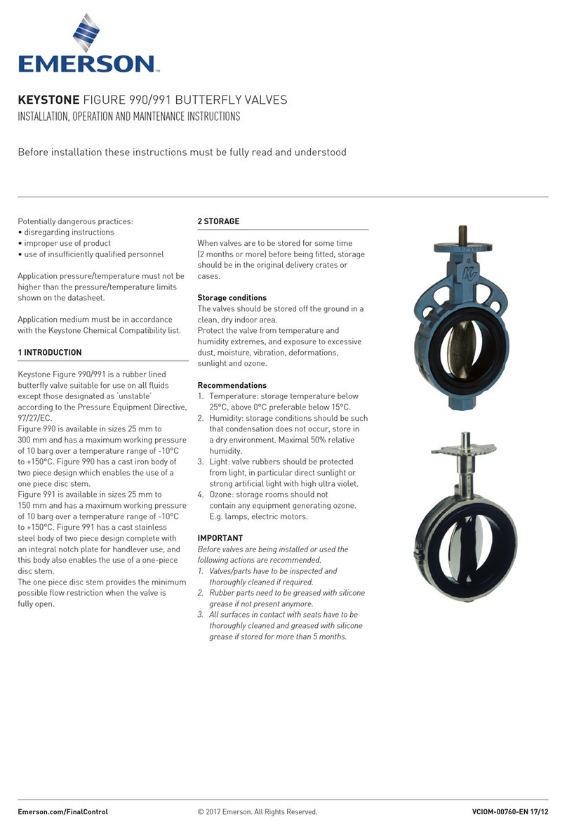 Emerson Keystone 990 Technical Document