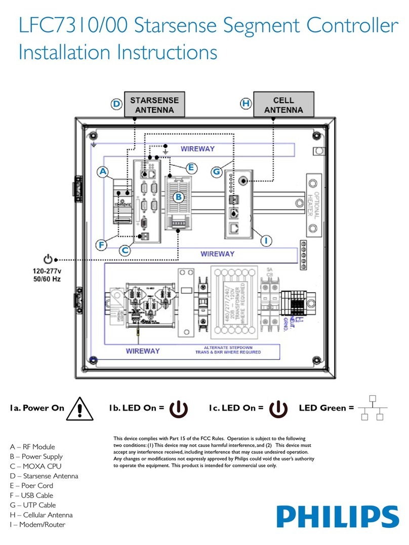 Philips LFC7310/00 installation instructions