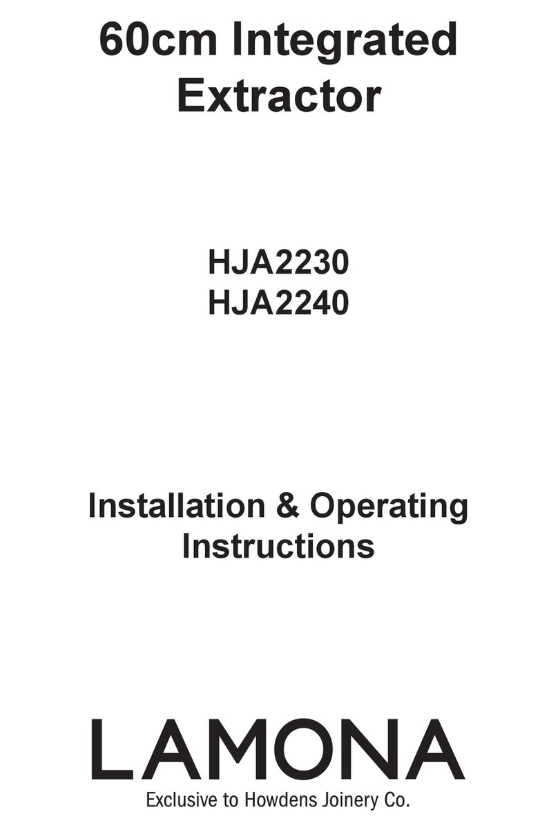 Lamona HJA2230 Installation & operating instructions