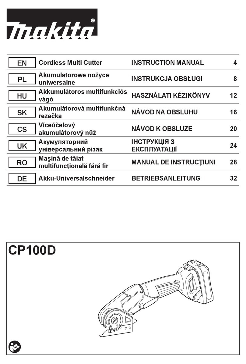 Makita CP100D User manual Makita CP100D User manual