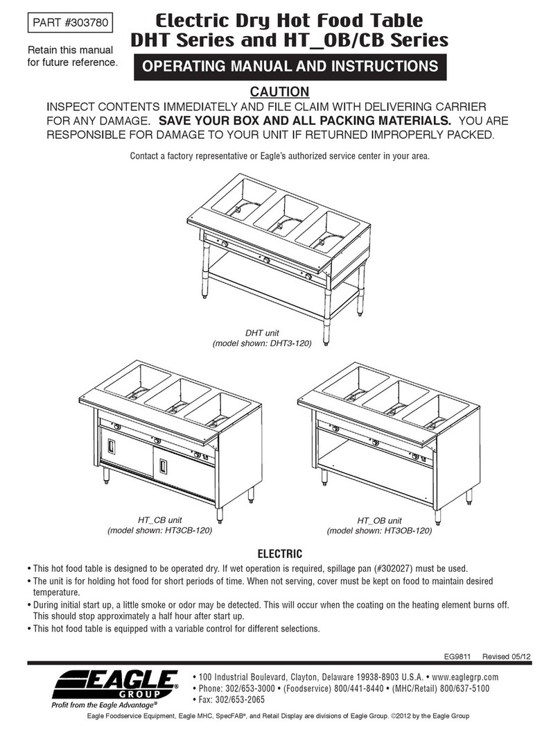 Eagle DHT Series operating manual