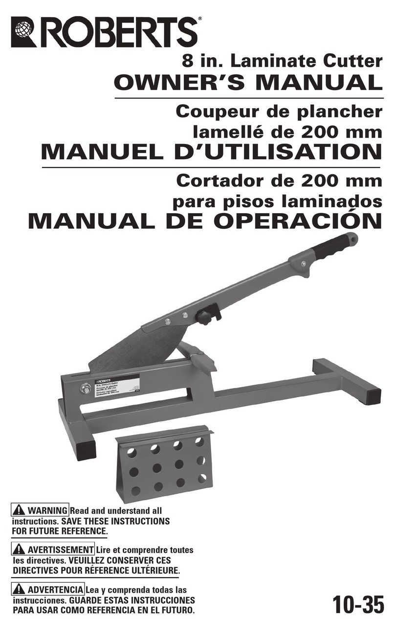 Roberts 10-35 User manual