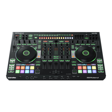 Roland DJ-808 User manual