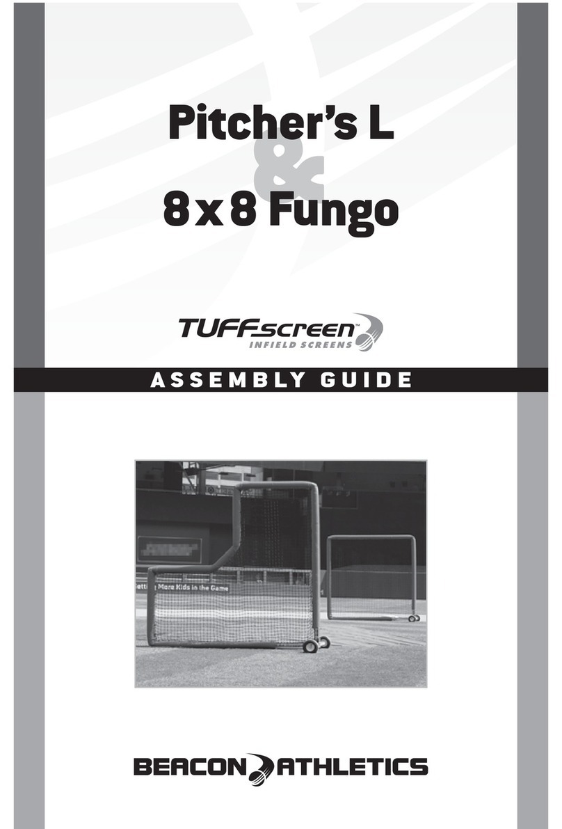 Beacon Athletics TUFFScreen Pitcher's L Assembly guide Beacon Athletics TUFFScreen Pitcher's L Assembly guide